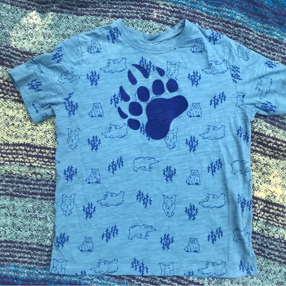 Hanna Andersson Bear Print Kids Tee